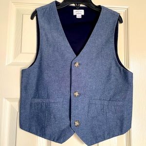 Chambray vest !!